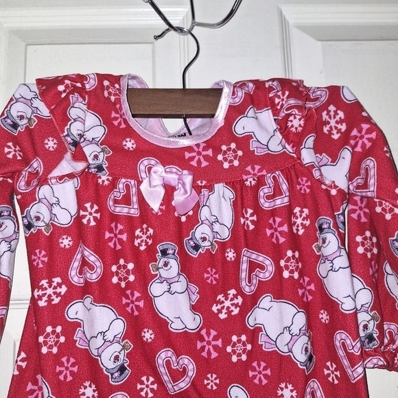 Frosted the snowman night gown size 4t - Picture 5 of 5